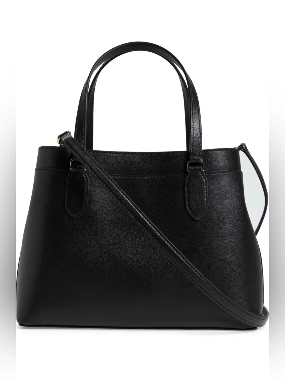 Kate Spade New York Black Sienna Leather Satchel